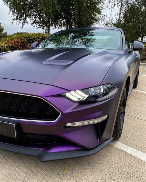 matte purple mustang|purple mustang color.